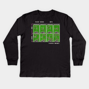 Bo Jackson Running Plays Kids Long Sleeve T-Shirt